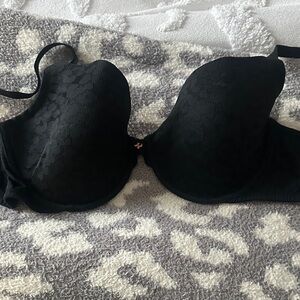 Savage X Fenty Black Floral Bra